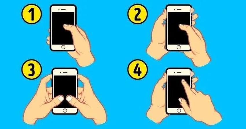 Telefonu tutuşunuz gerçek benliğinizi ortaya çıkarıyor! Bu test kişiliğinizi ele veriyor