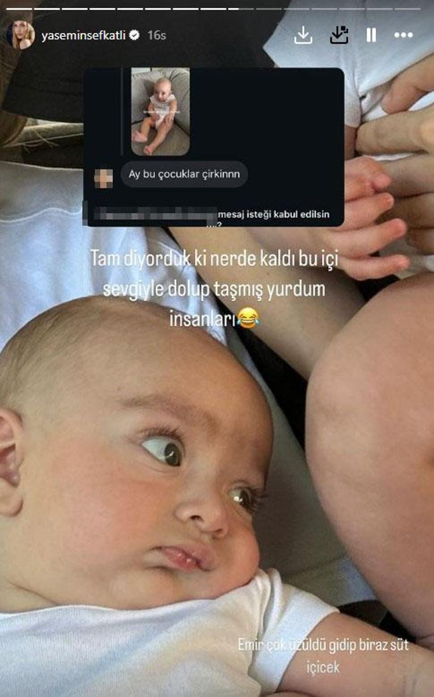 Yasemin Şefkatli'den ''Çocukların çirkin'' yorumuna cevap: İçi sevgi dolu insan