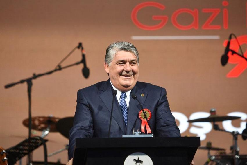 98. Gazi Koşusu öncesi renkli Gazi resepsiyonu