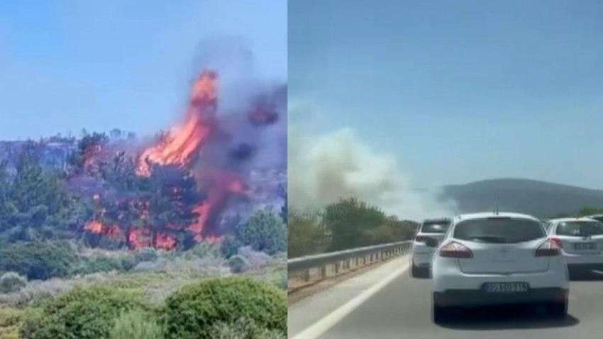 İzmir'de büyük yangın: Müdahale sabah saatlerinde yeniden başladı