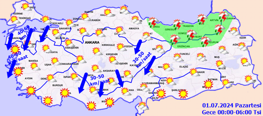 Meteoroloji son dakika duyurdu! Radar anbean takip ediliyor, fırtına ve kuvvetli yağış için saat verildi