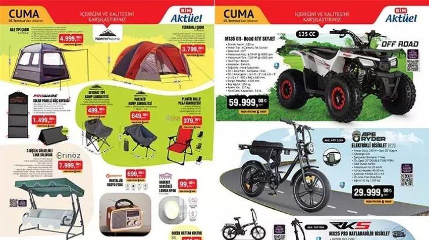 BİM 2-5 Temmuz aktüel katalog 2024: BİM'de bu hafta Salı ve Cuma hangi ürünler satışta olacak? 