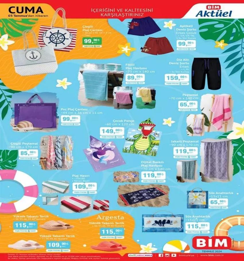 BİM 2-5 Temmuz aktüel katalog 2024: BİM'de bu hafta Salı ve Cuma hangi ürünler satışta olacak? 