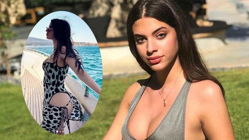 Defne Samyeli'nin kızı Derin Talu'nun teknedeki pozların yorum yağdı