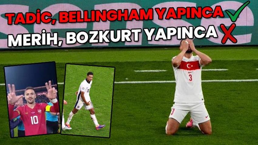 Tadic  ya da Bellingham yapıyor soruşturma yok; Merih Demiral bozkurt yapınca UEFA harekete geçti! Merih Demiral'a ceza verilir mi?