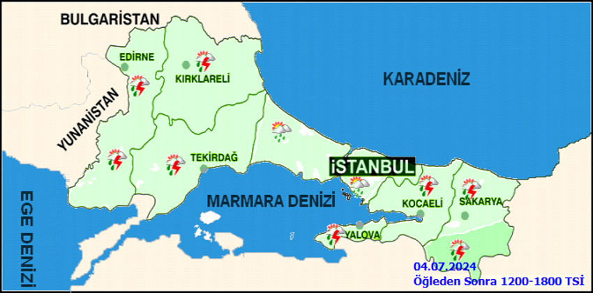 Meteoroloji son dakika duyurdu, çok kuvvetli geliyor! Radarda göründü, İstanbul dahil 10 il için sarı kodlu uyarı: Dolu bekleniyor