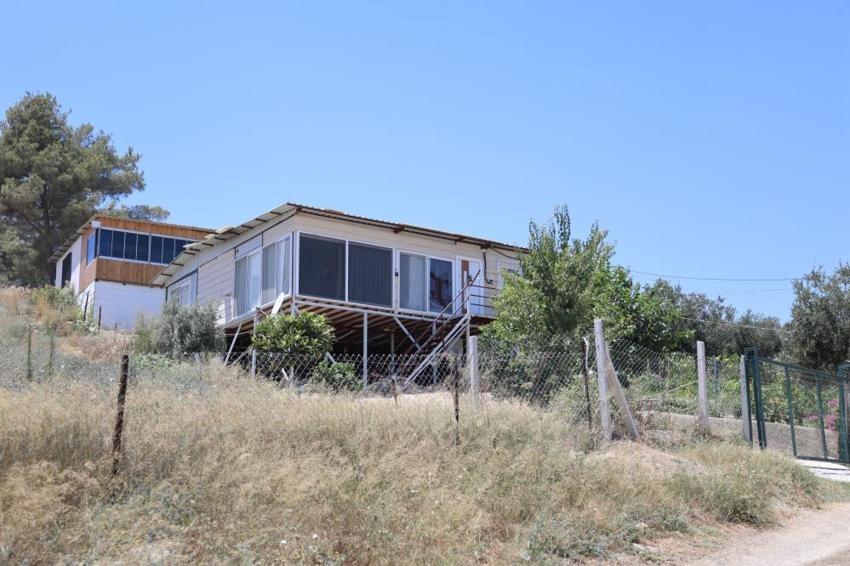 Parası için cinayet işlenen ev kundaklanarak kullanılmaz hale geldi