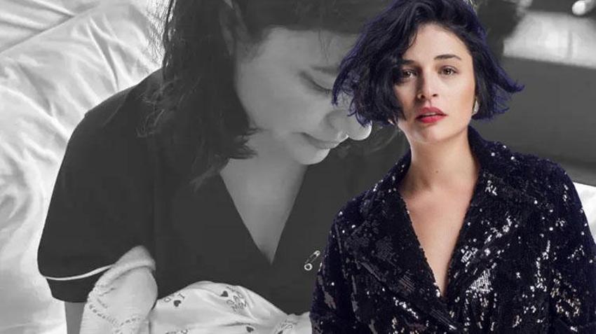 Gonca Vuslateri'nin kızı Asya'nın yüzünü gösterdi