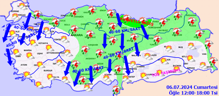 Sağanak yağışlar geri dönüyor! Hava sıcaklığı 5 derece birden düşecek, Ege'de kuvvetli rüzgar uyarısı