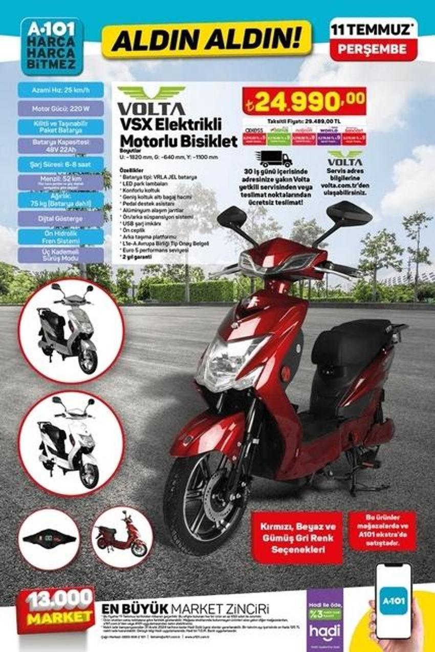 A101 11 Temmuz 2024 aktüel kataloğu: Yaz indiriminde hangi ürünler var?