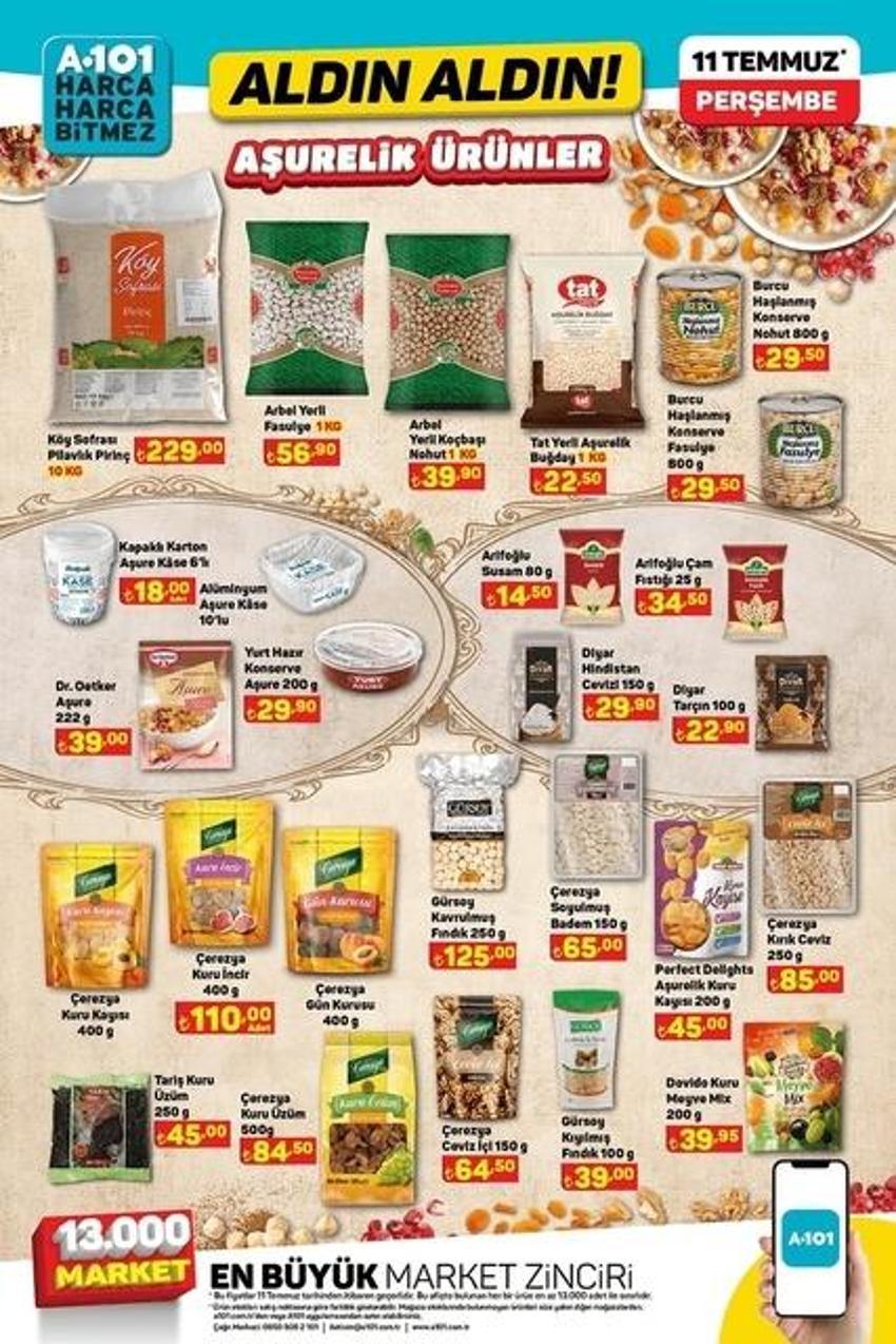 A101 11 Temmuz 2024 aktüel kataloğu: Yaz indiriminde hangi ürünler var?