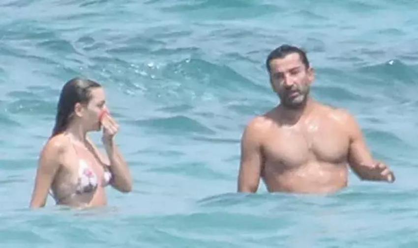 Kenan İmirzalıoğlu - Sinem Kobal çifti sezonu Çeşme'de açtı! Denizde keyifli anlar yaşadılar 