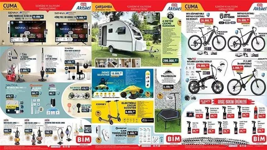 BİM 9-12 Temmuz aktüel katalog: Bu hafta BİM'de indirimli ürünler hangileri? Cam silme robotu fırsatla geliyor