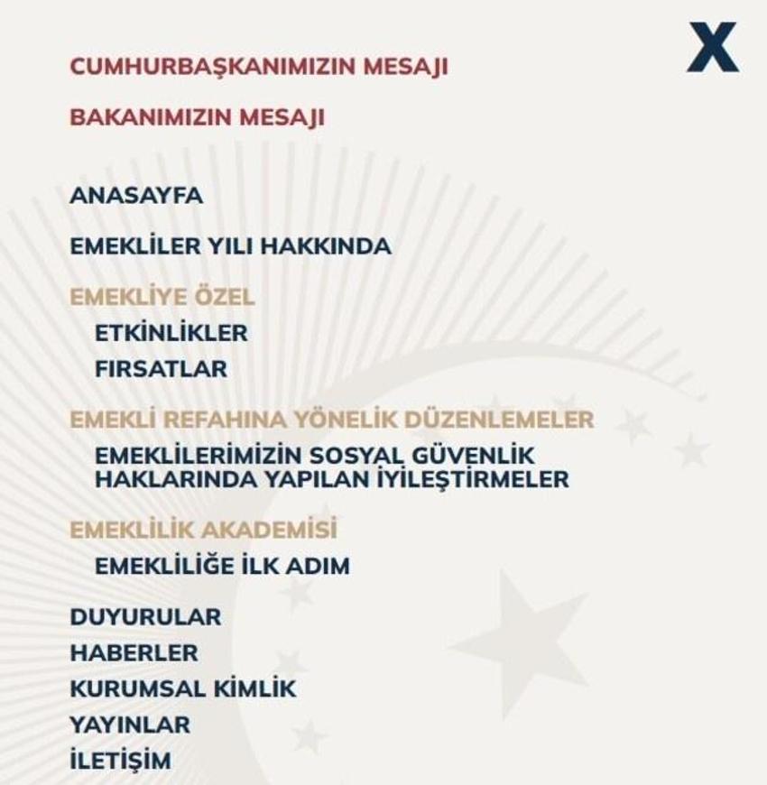 SGK emeklilere özel yeni web sitesi açtı! 'emekliler.gov.tr' erişime açıldı!