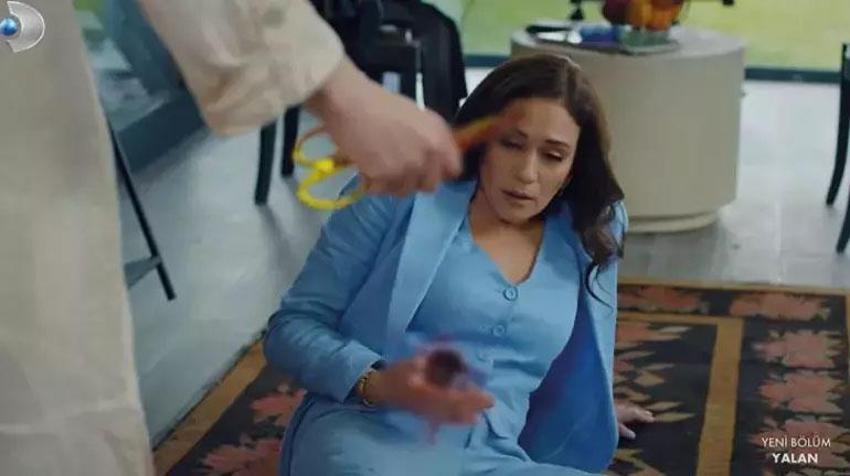 'Yalan'da Berrin kanlar içerisinde yere yığıldı! Duru: Katil!