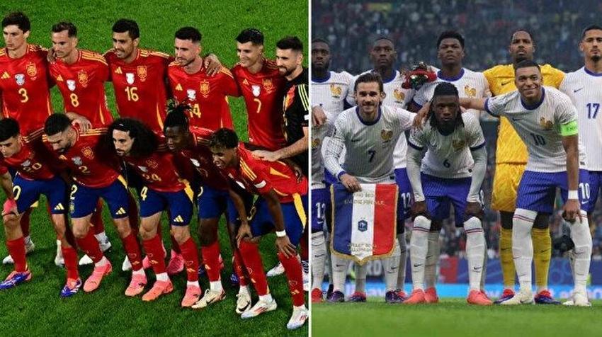 EURO 2024 YARI FİNAL MAÇI: İspanya - Fransa maçı ne zaman, saat kaçta?