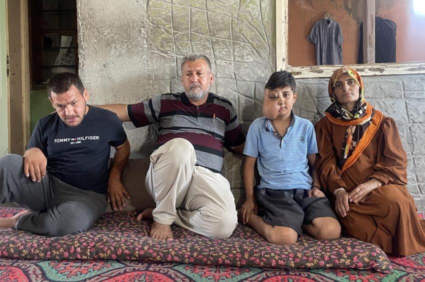 Hastalığı nedeniyle yüzünde kitle olan Enes'in sesi duyuldu: Ankara'da tedavisi başladı