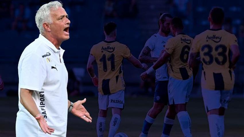 Fenerbahçe 1-0 kaybetti, Mourinho çıldırdı! Taktiği işe yaramadı, 3 yıldızı sildi