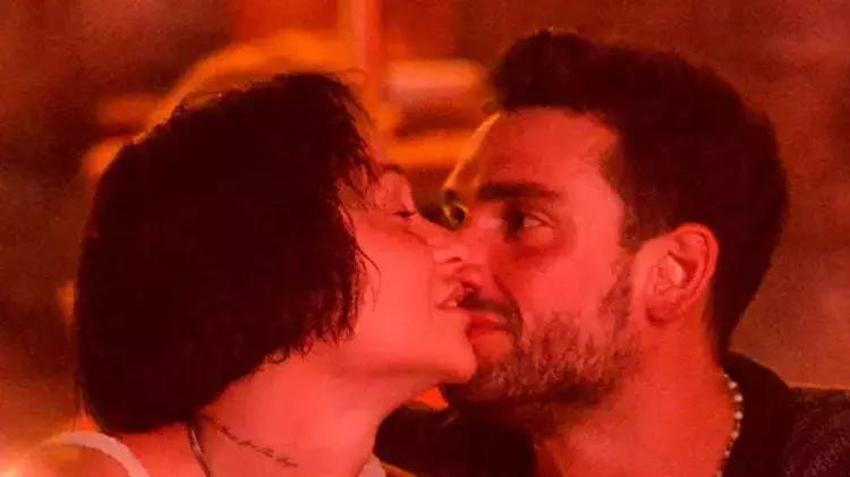 Yılmaz Kunt ile Alya Şahinler dudak dudağa! Bodrum'da aşkları böyle görüntülendi