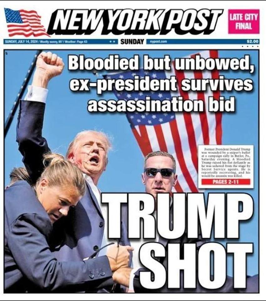 Başkan adayı Trump vurulduktan sonra ağzından tek bir kelime çıktı! ABD için her şey değişti...
