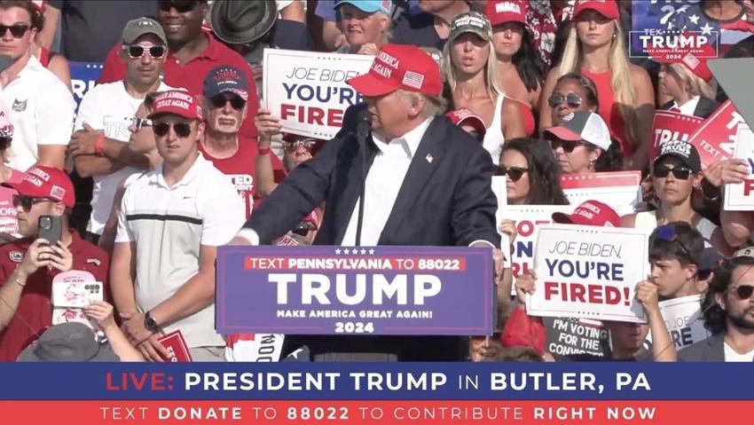 Başkan adayı Trump vurulduktan sonra ağzından tek bir kelime çıktı! ABD için her şey değişti...