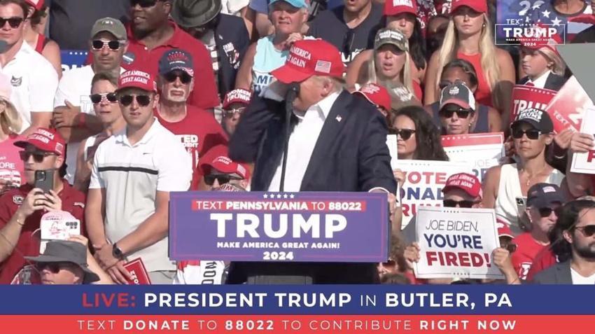 Başkan adayı Trump vurulduktan sonra ağzından tek bir kelime çıktı! ABD için her şey değişti...