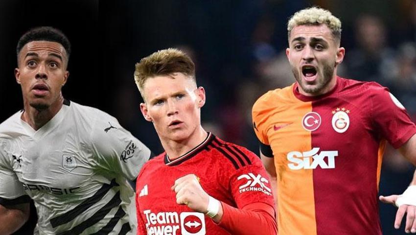 Galatasaray'da transfer harekatı! Barış Alper, McTominay, Doue, Hojbjerg