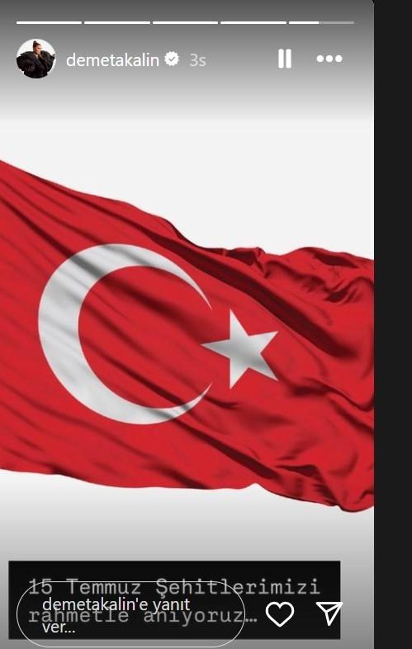 Büyük bir destan yazıldı… Ünlüler 15 Temmuz’u unutmadı