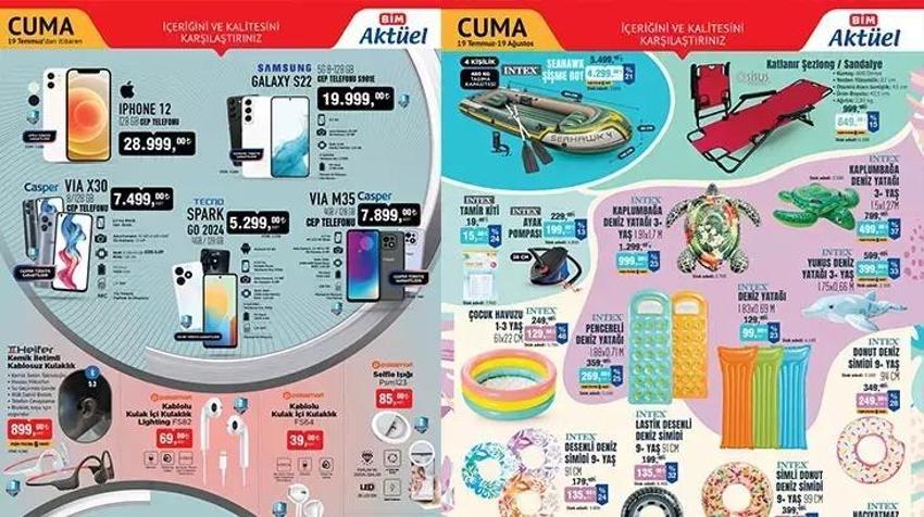 BİM 16-19 Temmuz aktüel katalog 2024: BİM'de bu hafta neler var? İphone 12 128 GB satışa çıkıyor!