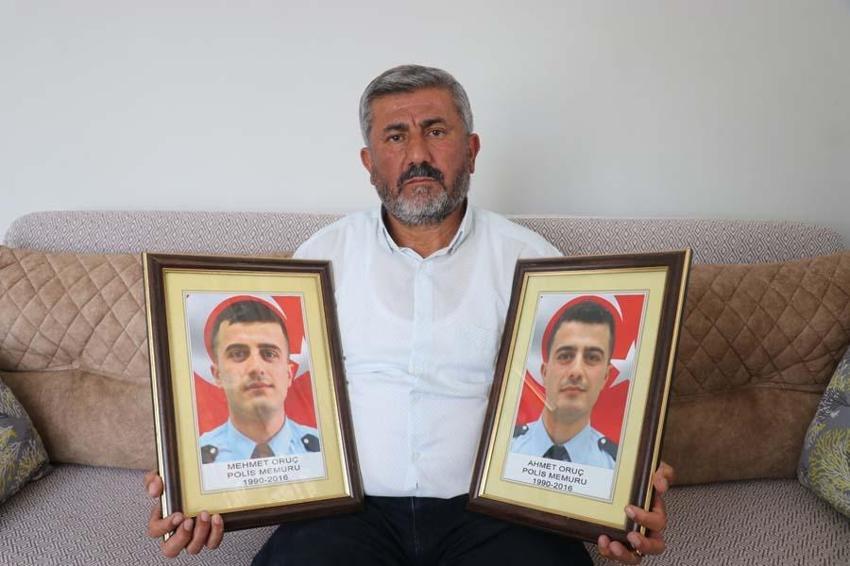 Hayatları beraber geçmişti, 15 Temmuz'da birlikte şehit oldular! Adanalı ikiz polislerin acısı dinmiyor