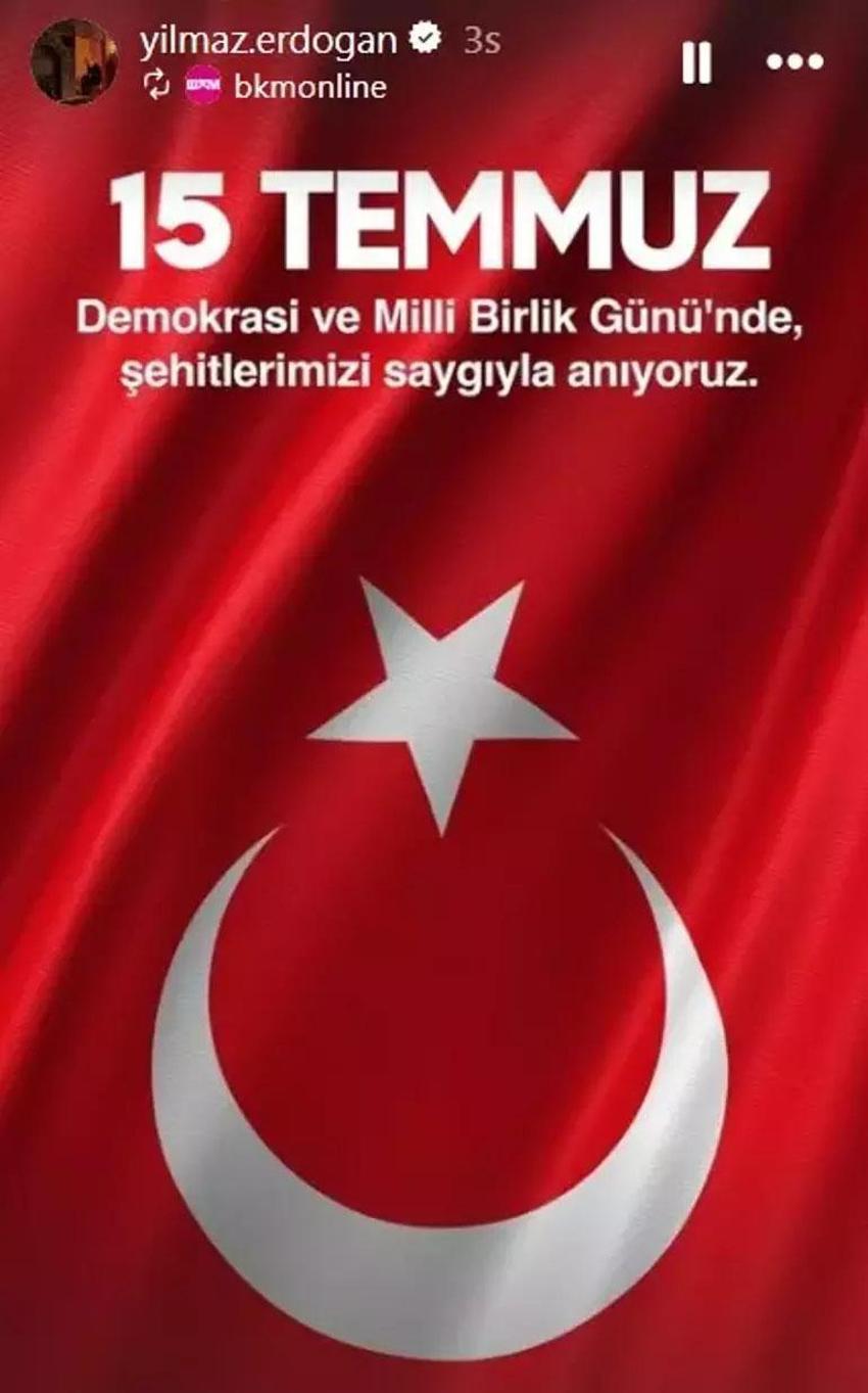Büyük bir destan yazıldı… Ünlüler 15 Temmuz’u unutmadı
