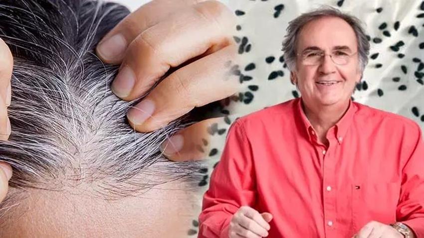 Beyaz saçlar için eczane aratmayan tüyo; İbrahim Saraçoğlu 2 bitkiyle çözümü sundu! Saçları tek renk yapıp, beyazları yok ediyor