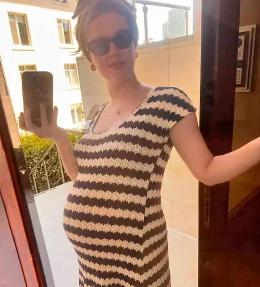 Burcu Biricik anne oldu... Kızının adı Luna oldu