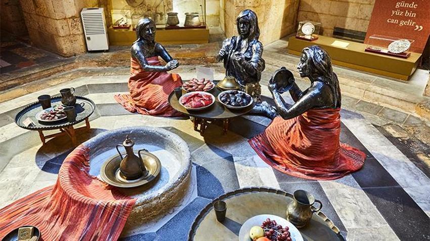 Gaziantep Hamam Müzesi büyüleyici bir zaman yolcuğuna davet ediyor