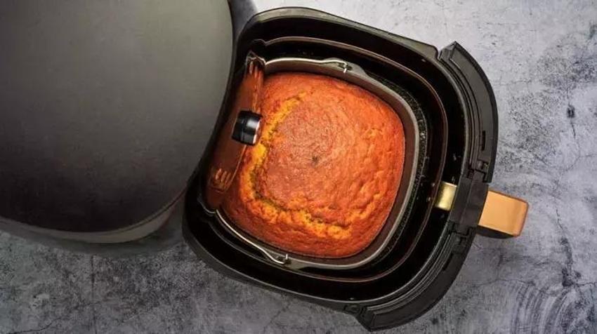 5 adımda Airfryer'da kek yapmak: Bu yöntemle kabardıkça kabarıyor
