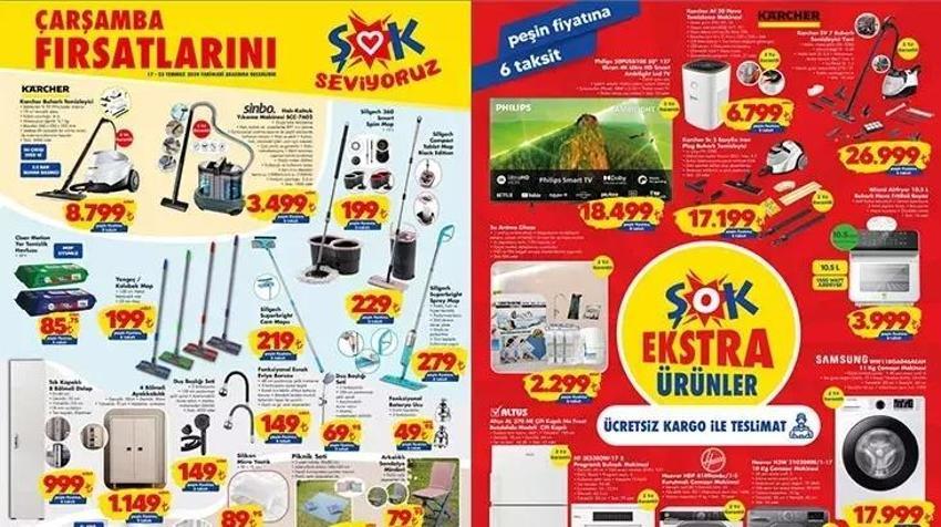 İndirimde bu hafta: ŞOK 17-23 Temmuz aktüel katalog 2024: ŞOK'ta bu hafta neler var?