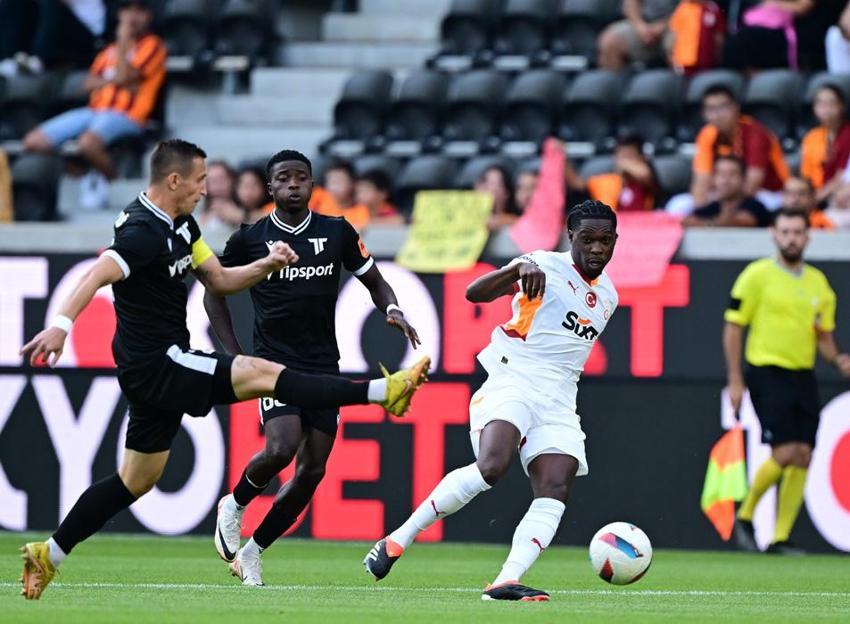 Galatasaray, Trencin'e gol oldu yağdı! Heyecan D-Smart'ta yaşandı