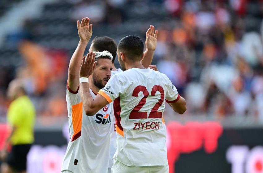 Galatasaray, Trencin'e gol oldu yağdı! Heyecan D-Smart'ta yaşandı