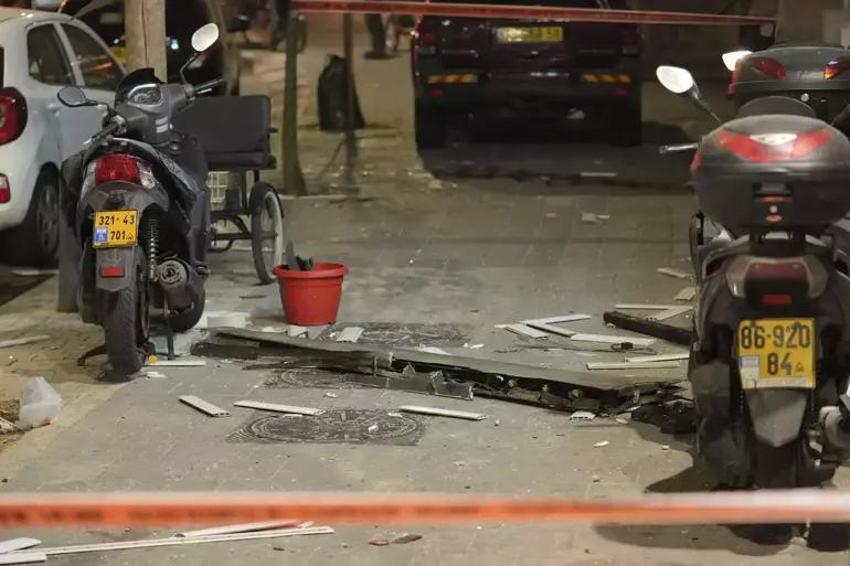 İsrail'in başkenti Tel Aviv'de İHA'lı saldırı:Ölü ve yaralılar var