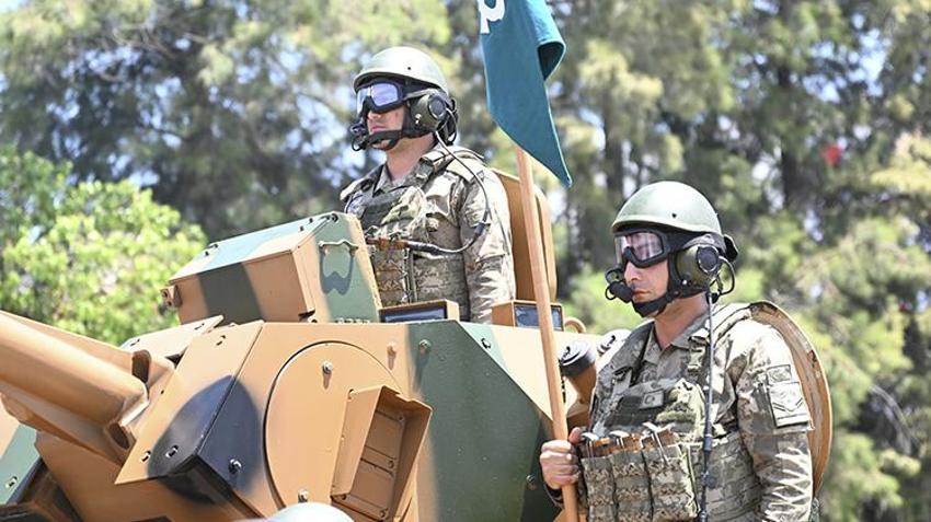 Kıbrıs Barış Harekatı'nın 50. yıl dönümünde tarihi görüntüler! 50 gemiyle geçit töreni, Türk Yıldızları, AKINCI TİHA...