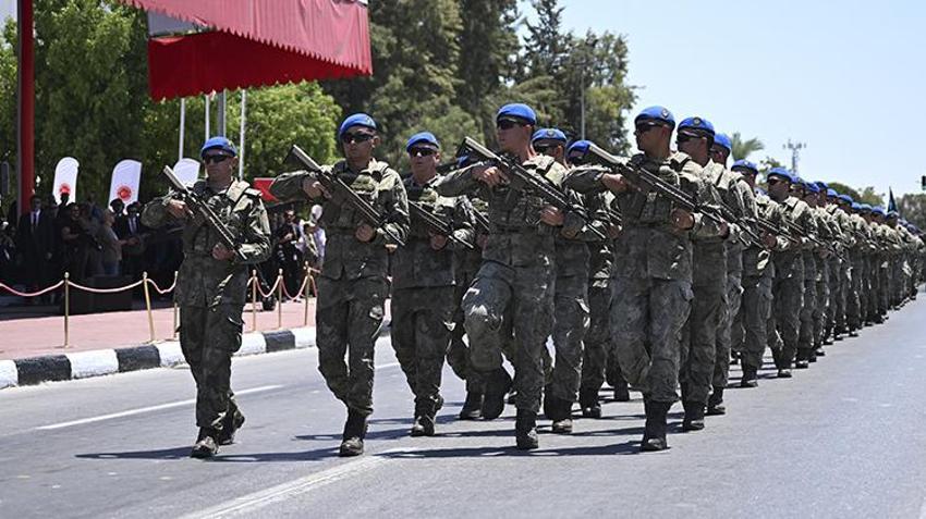 Kıbrıs Barış Harekatı'nın 50. yıl dönümünde tarihi görüntüler! 50 gemiyle geçit töreni, Türk Yıldızları, AKINCI TİHA...