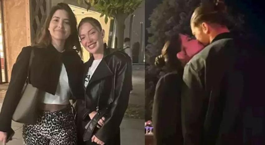 Danla Biliç gönlünü milli futbolcuya kaptırdı! Belgrad'da aşk buluşmasında görüntülendi