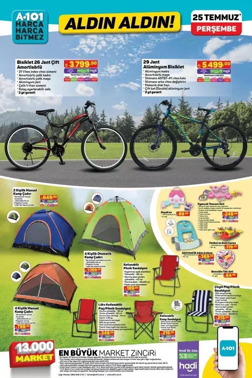 A101 25 Temmuz Aldın Aldın katalog 2024 yayınlandı: A101'de indirimli ürünlerde neler var? 