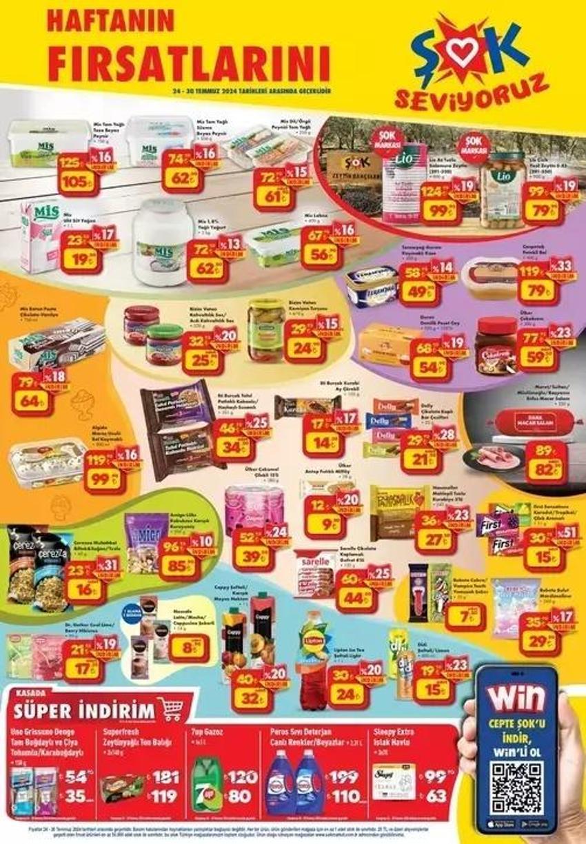ŞOK 24-30 Temmuz aktüel katalog 2024: ŞOK Temmuz'un son haftasını kampanyayla bitiriyor!