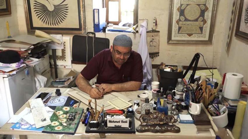 Gaziantep'te Kur'an-ı Kerim aşkını eserlerine yansıtıyor! 40 yılını verdi tek bir dileği var