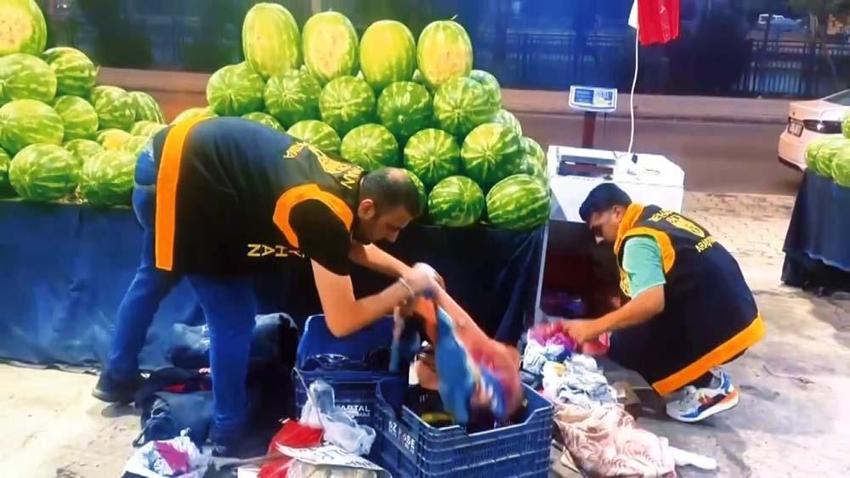 Adana'da karpuzcu tezgahından cephanelik çıktı! Görenler hayret etti