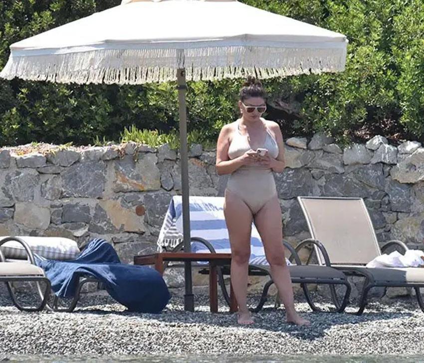 Nurgül Yeşilçay tatil sezonunu açtı! “Buradayım aşkım"