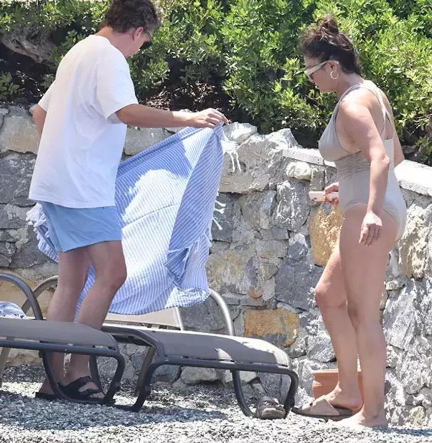 Nurgül Yeşilçay tatil sezonunu açtı! “Buradayım aşkım"