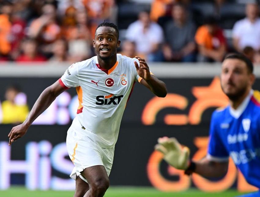 Galatasaray, Lecce'yi mağlup etti! Heyecan D-Smart'ta yaşandı