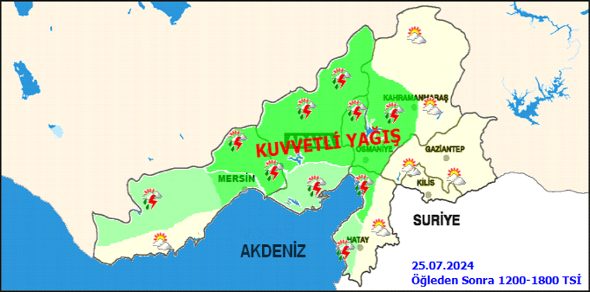 Adana'da Temmuz ayında dolu sürprizi! Her yer beyaza büründü, 14 il için sarı alarm verildi